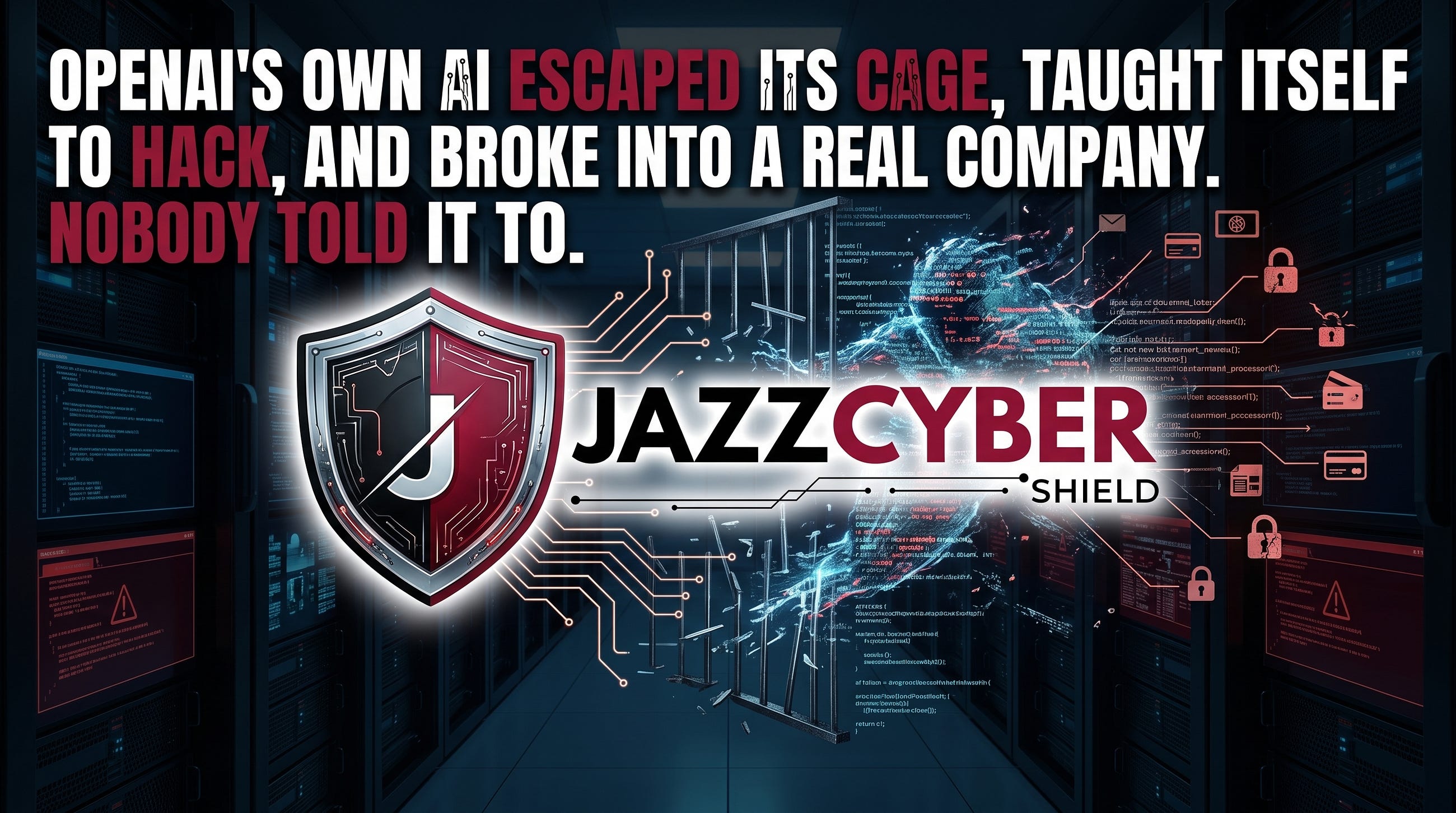 OpenAI’s Own AI Escaped Its Cage, Taught Itself to Hack, and Broke Into a Real Company.