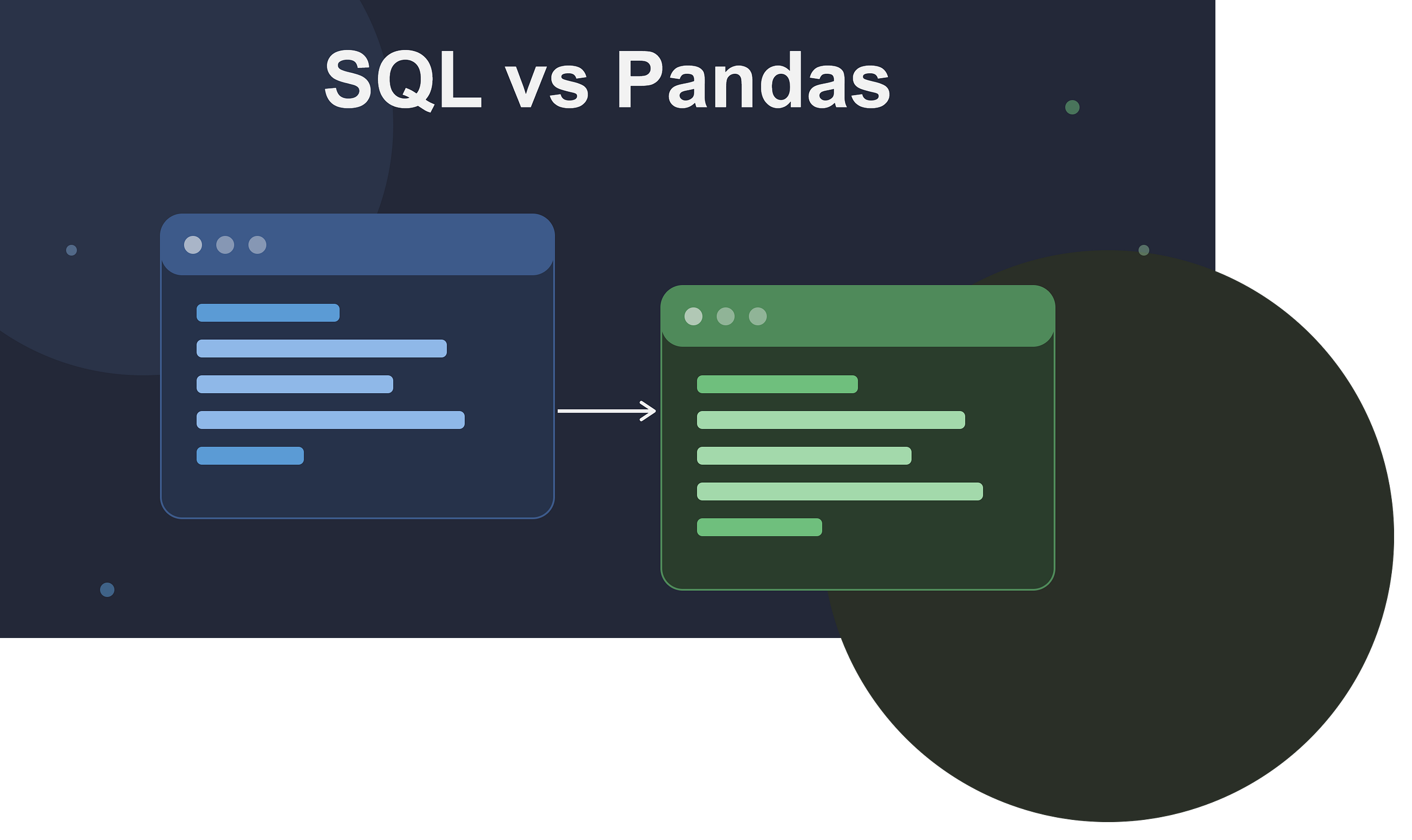 SQL vs Pandas: The Ultimate Cheat Sheet