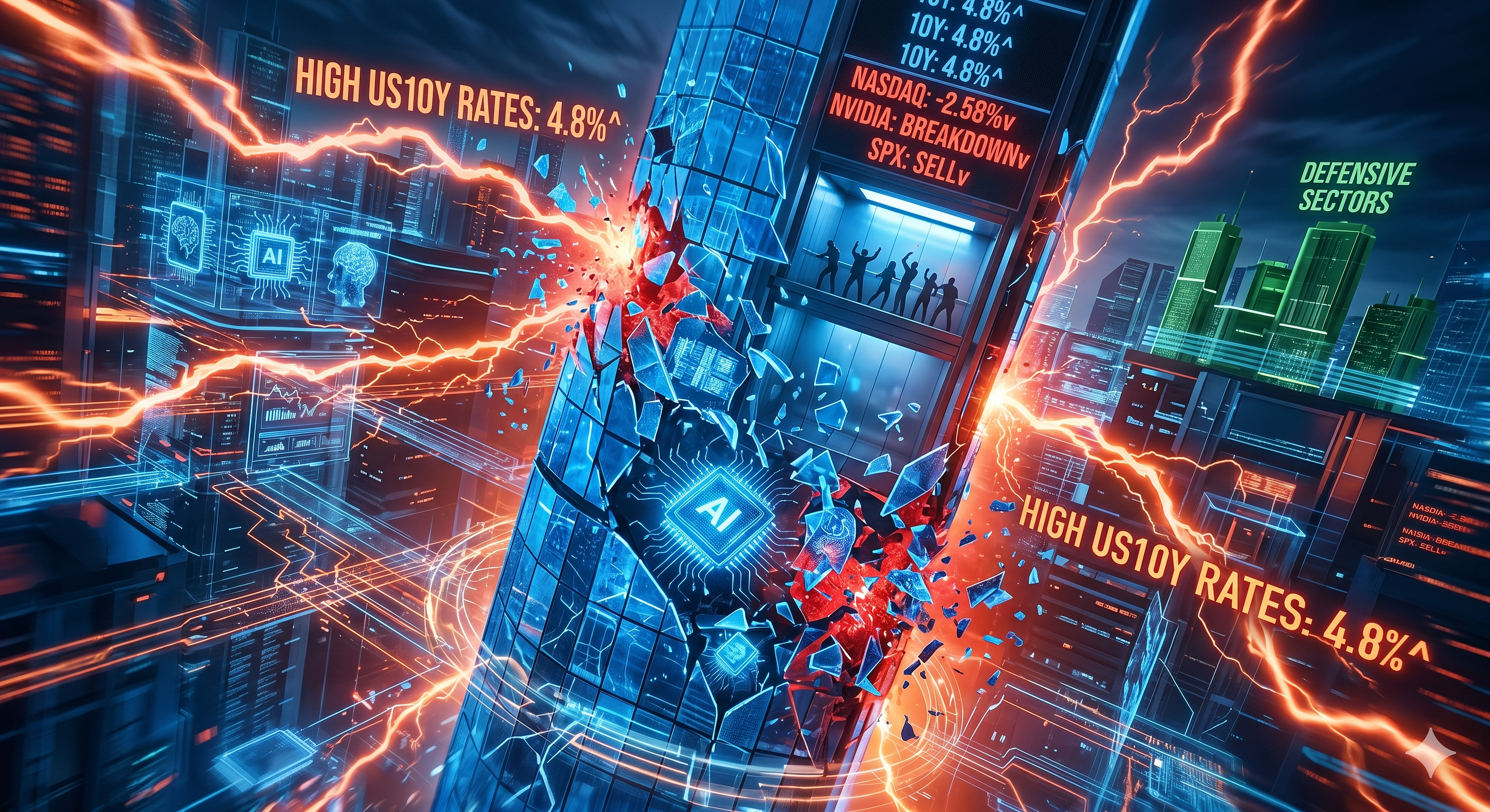 The Elevator Down: High Rates Puncture the Tech Rally | June 5, 2026