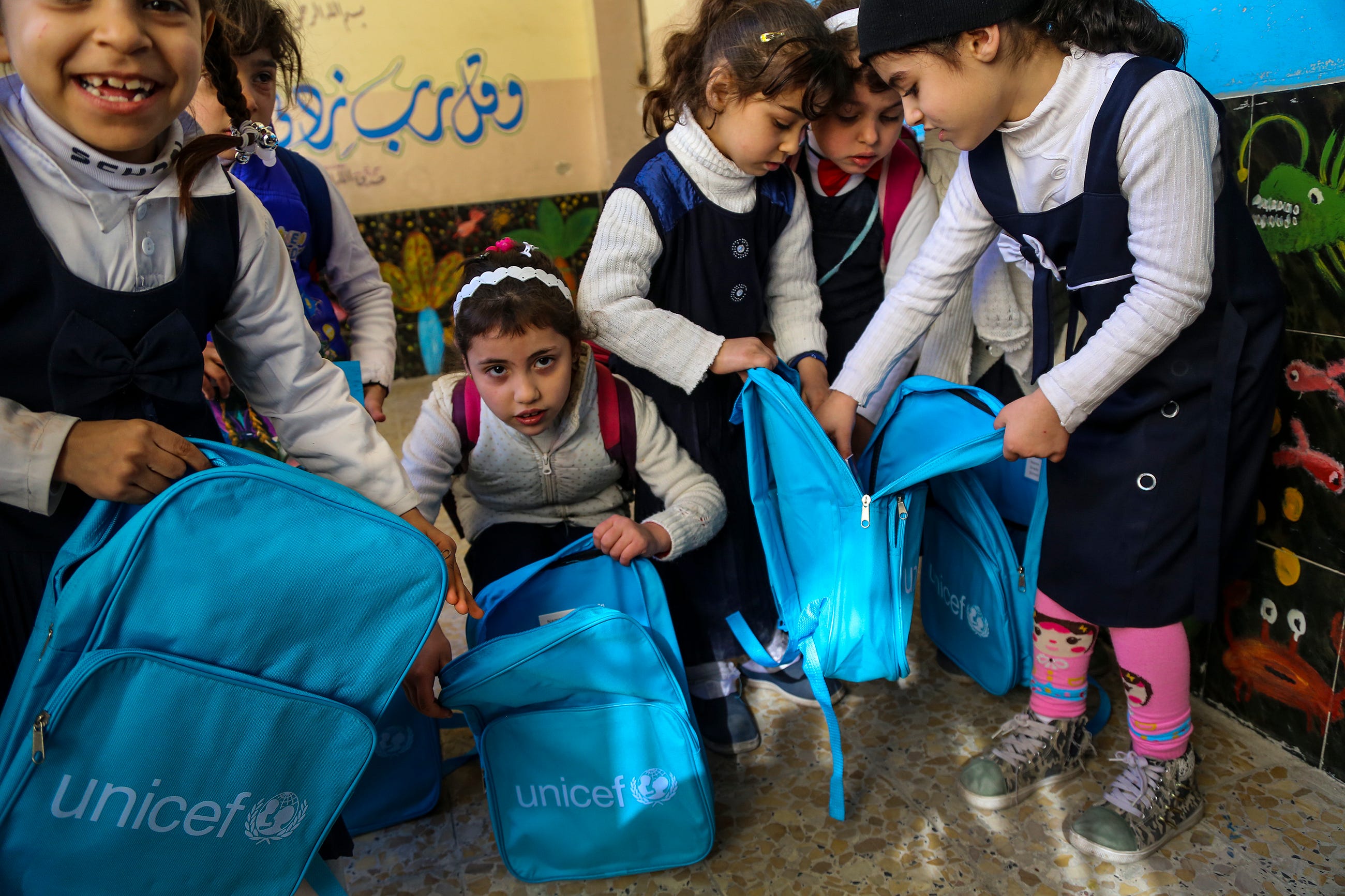 UNICEF Helps 682,000 Children Access Education In Iraq In 2016