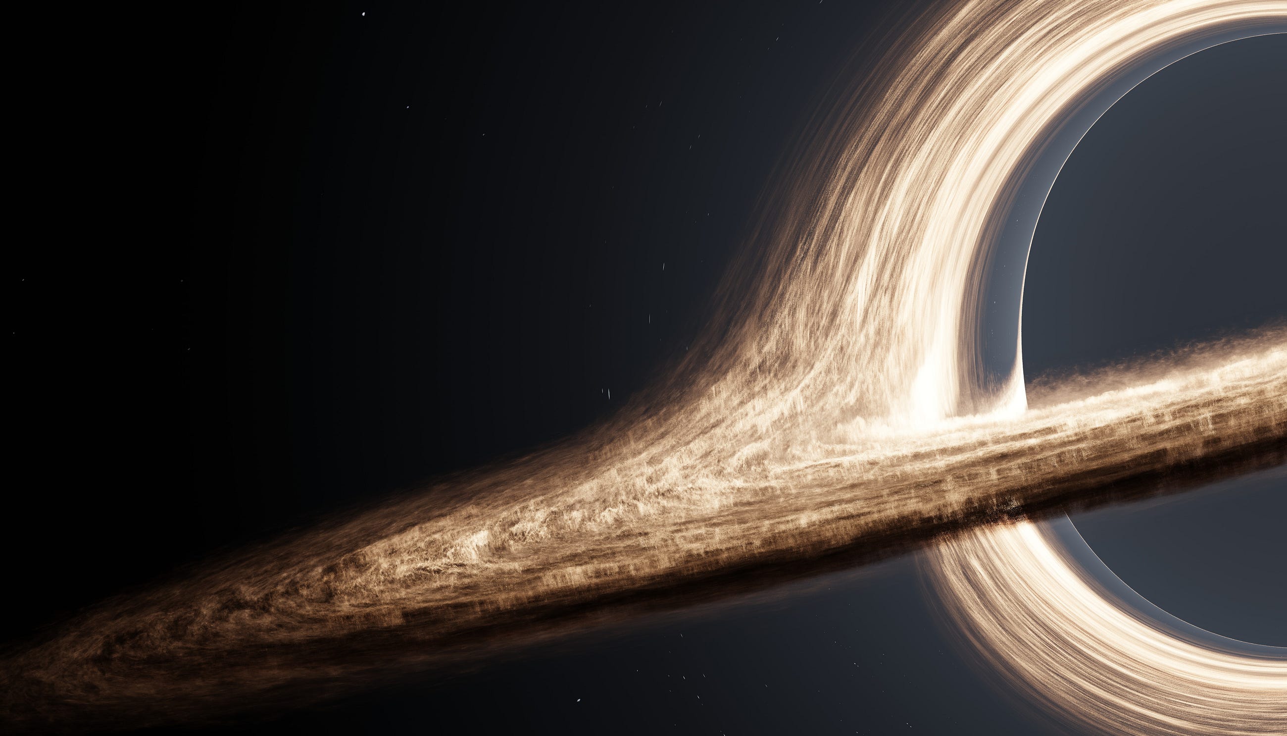 Is it possible for something to escape out of a black hole-