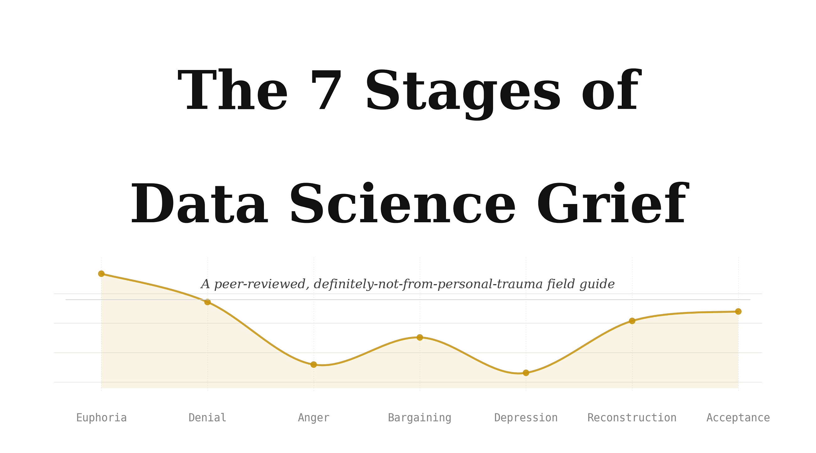 The 7 Stages of Data Science Grief