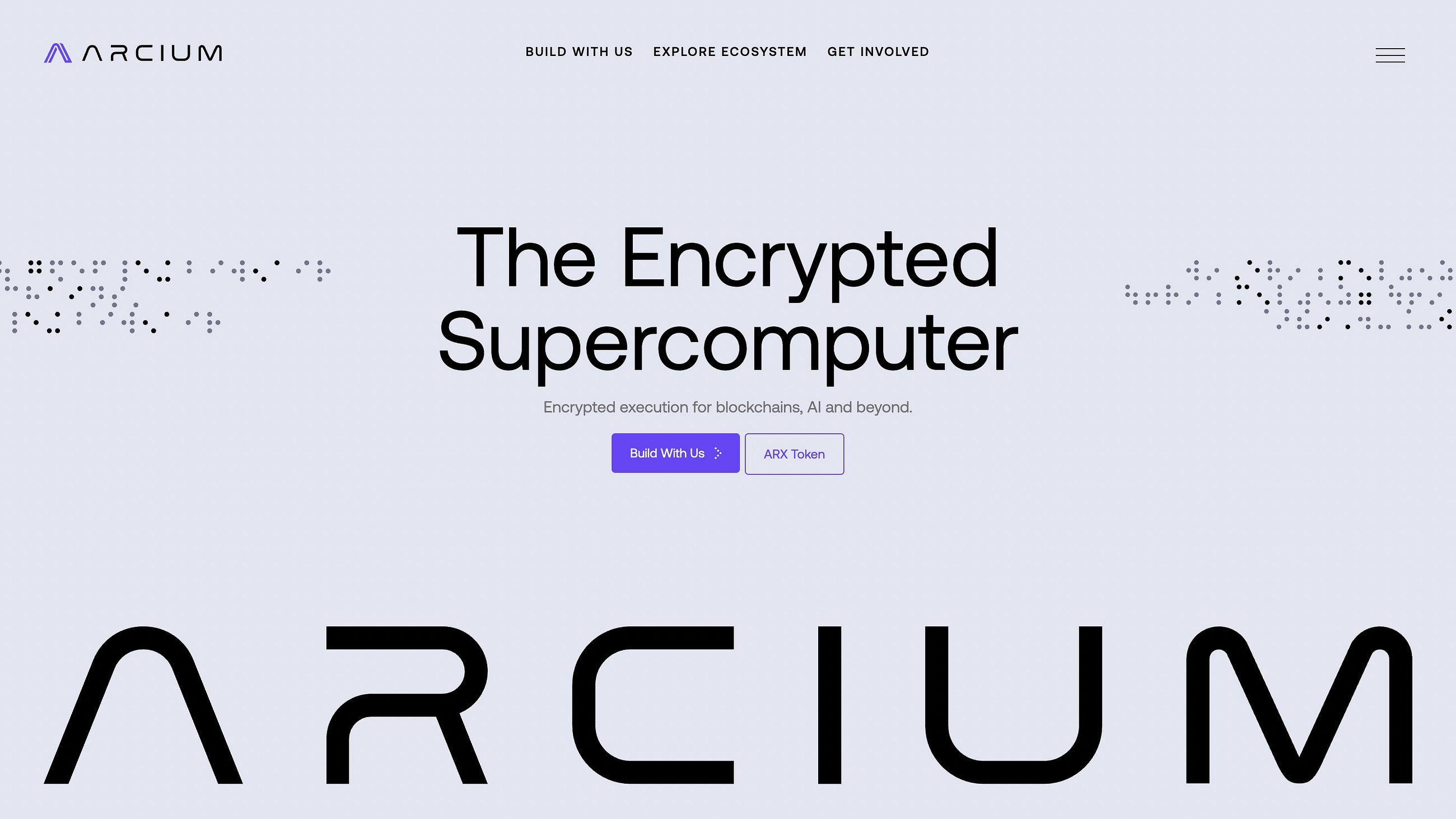 Arcium Highlights: 2025–2026