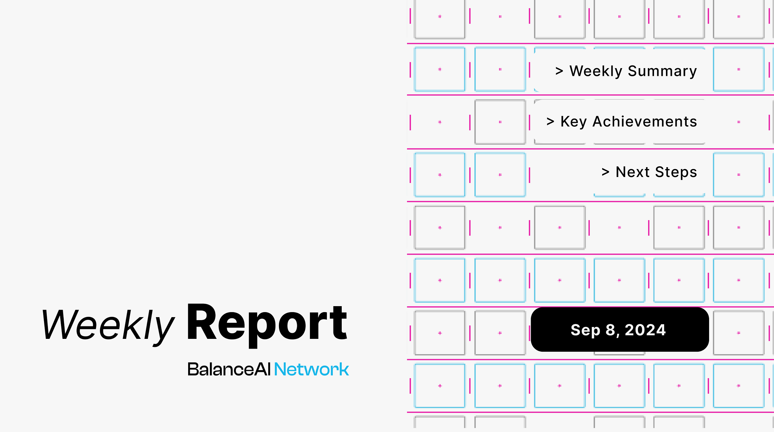 BalanceAI — Weekly Report