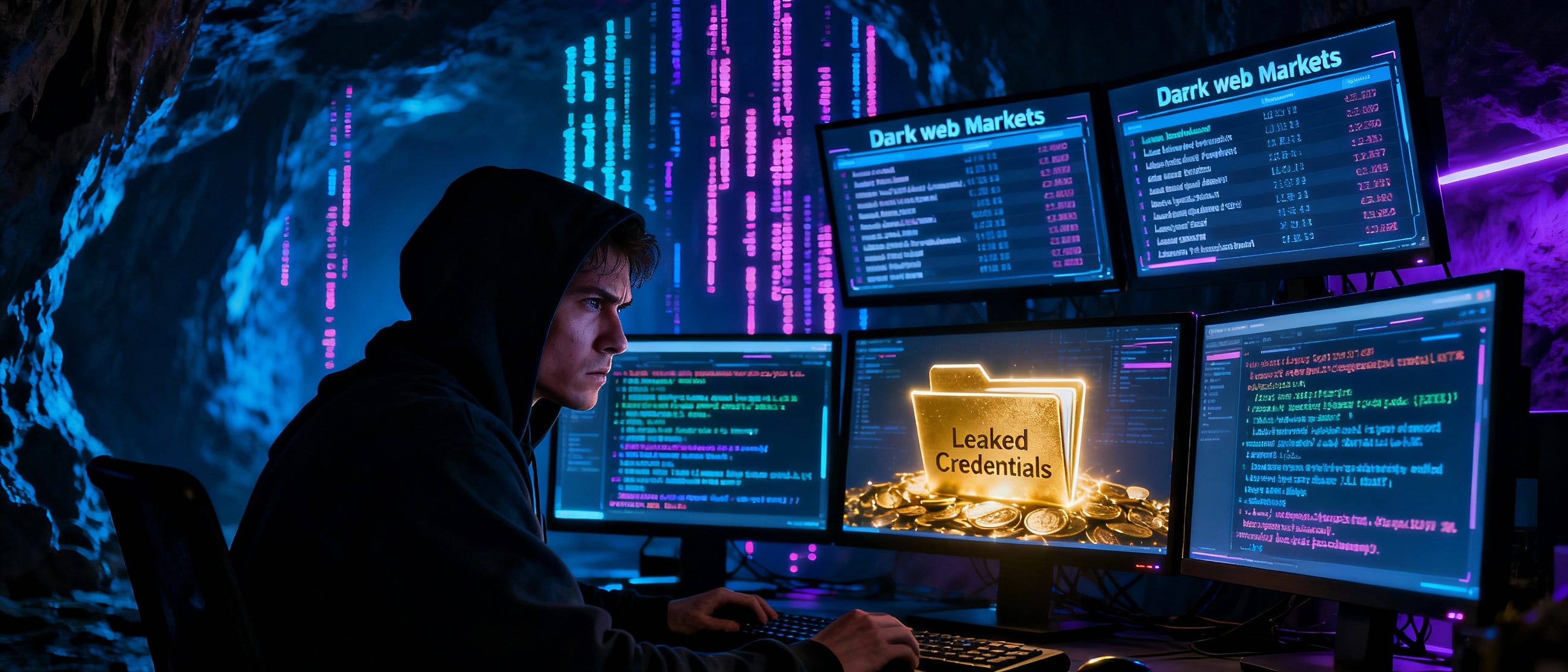The Dark Web Data Goldmine: How I Found My Company’s Leaked Credentials Before the Bad Guys Did (…