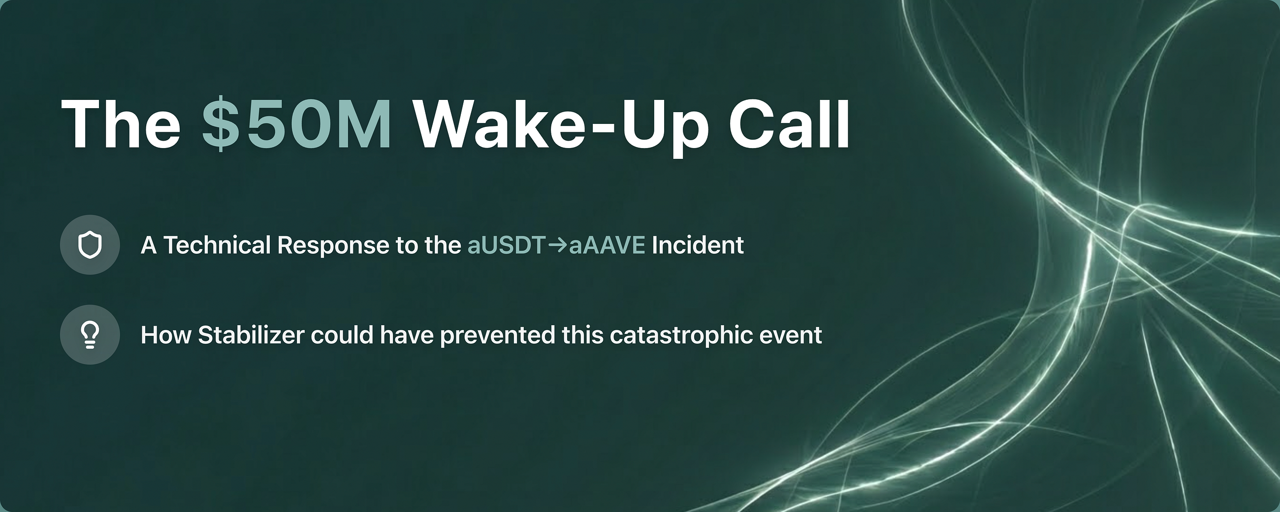 The $50M Wake-Up Call