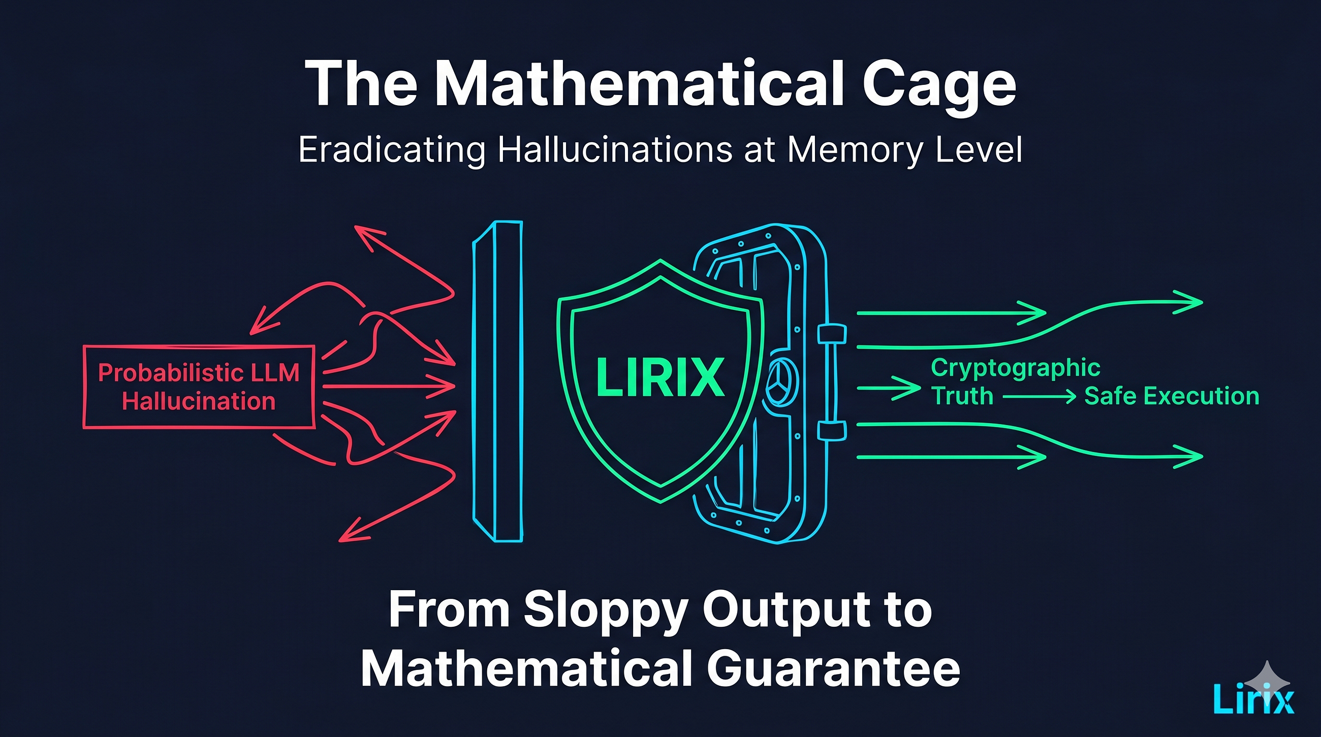 Stop Trusting LLMs with Calldata: Architecting a Mathematical Cage for Web3 Agents