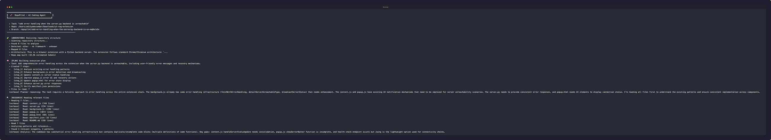I Built an AI Agent That Opens GitHub PRs — Here’s Exactly How It Works