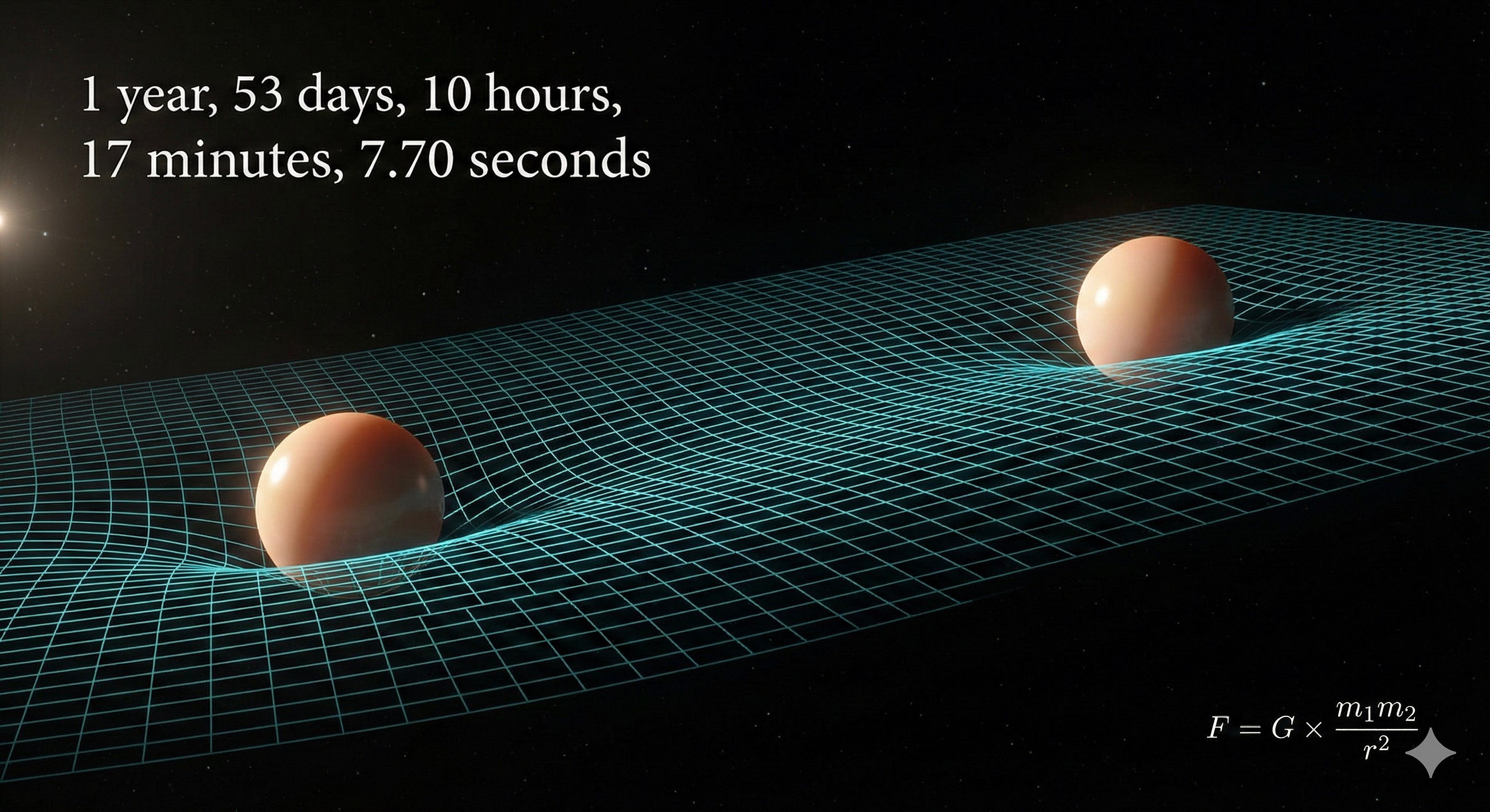 How Long Would It Take Two Objects to Find Each Other by Gravity Alone
