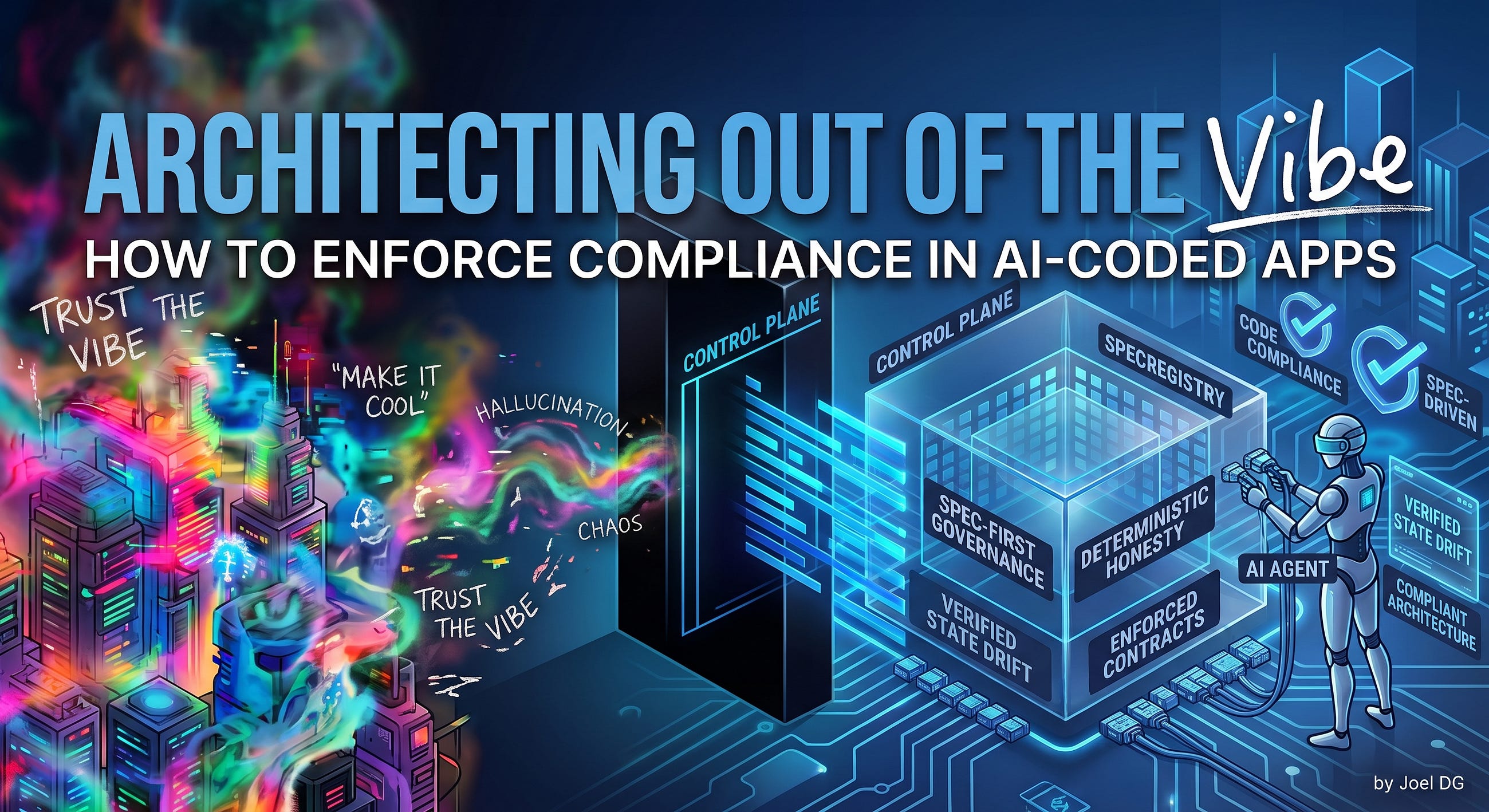 Architecting Out of the Vibe: How to Enforce Compliance in AI-Coded Apps