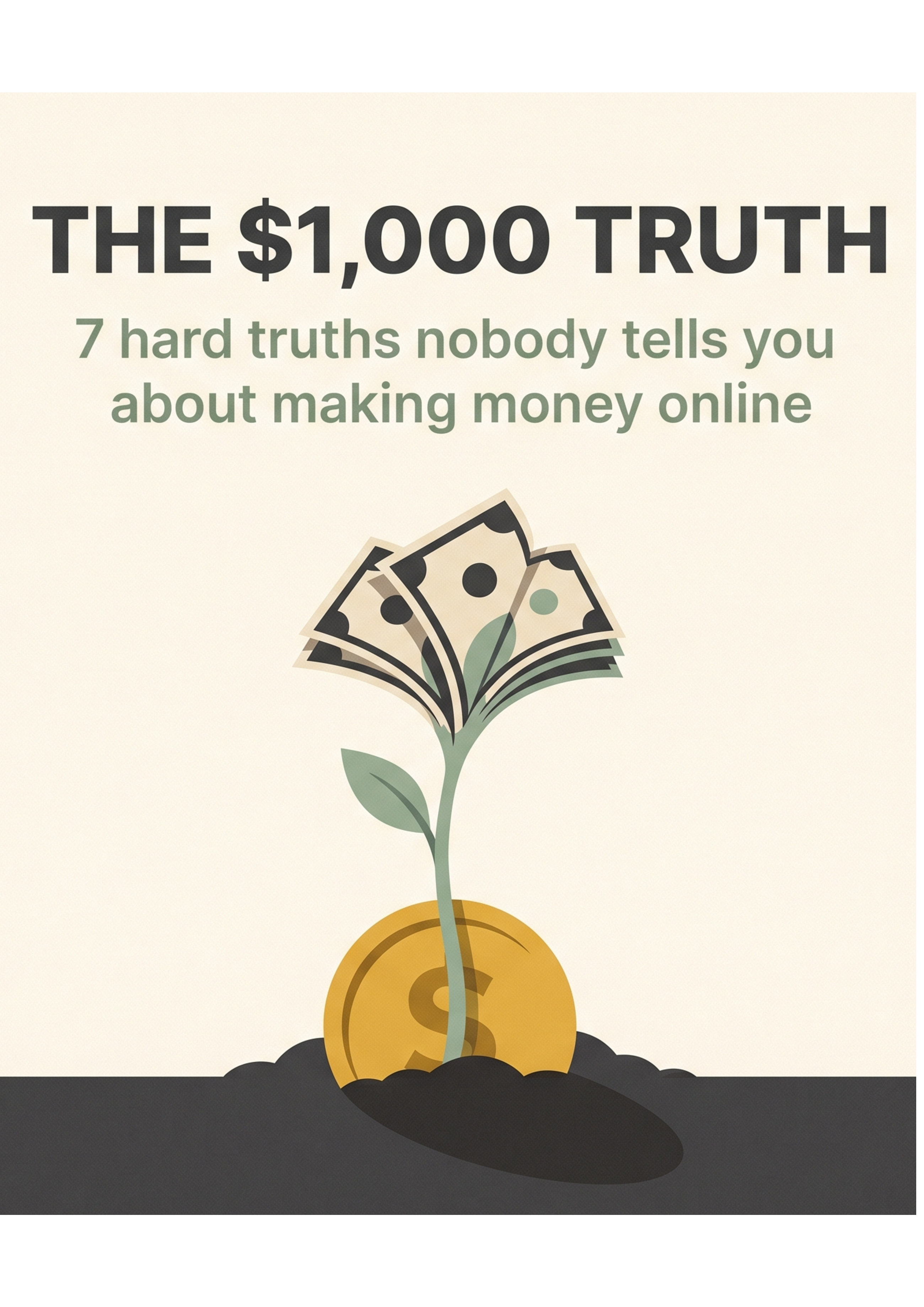 7 Hard Truths About Making Your First $1,000 Online (That No One Warns You About)