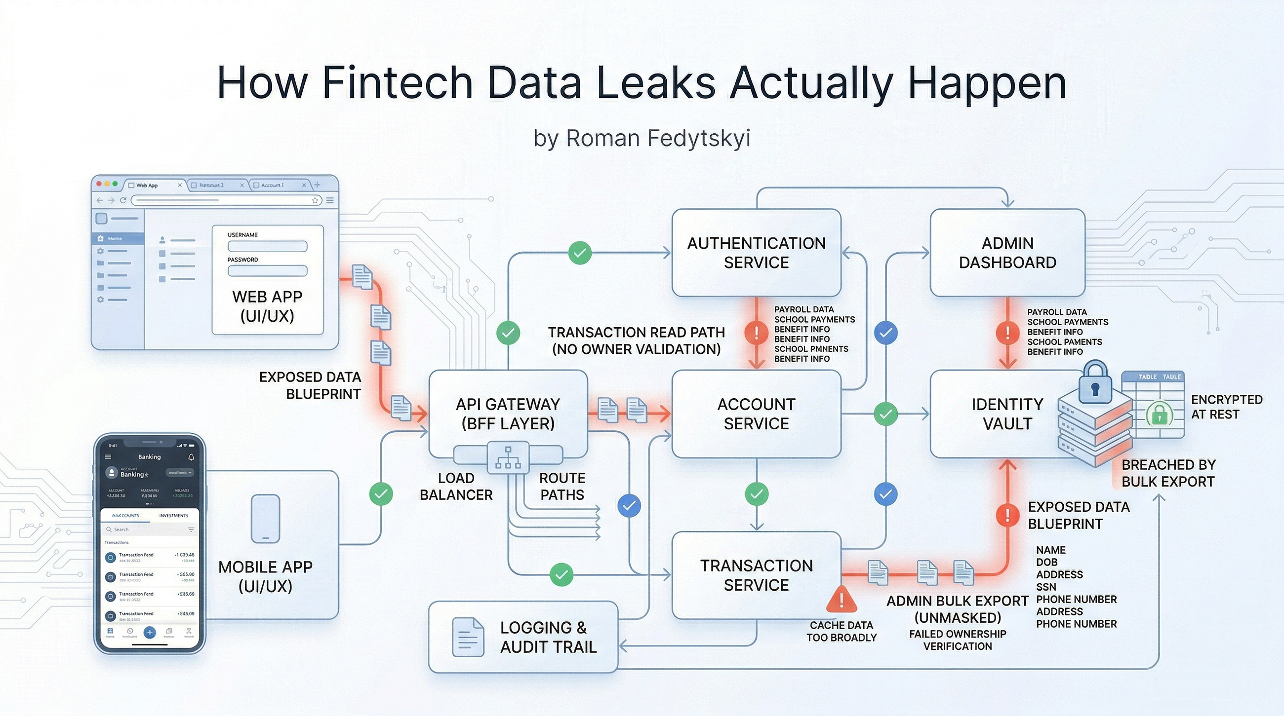 How Fintech Data Leaks Actually Happen