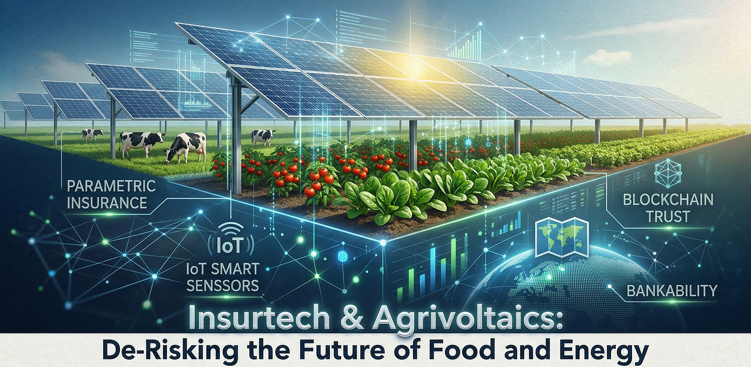Insurtech & Agrivoltaics: De-Risking the Future of Food and Energy
