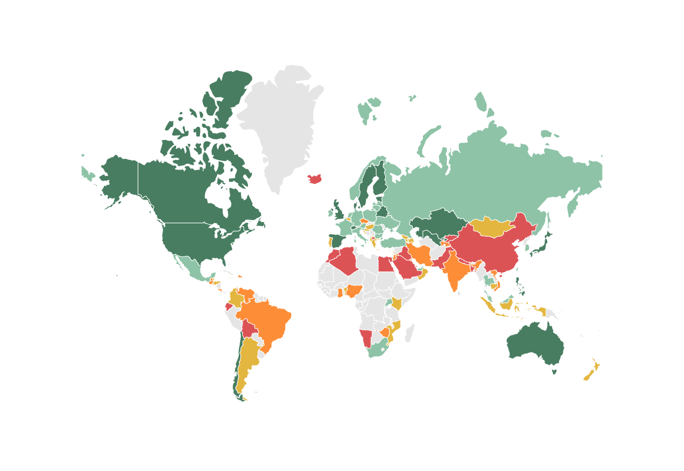 crypto allowed countries