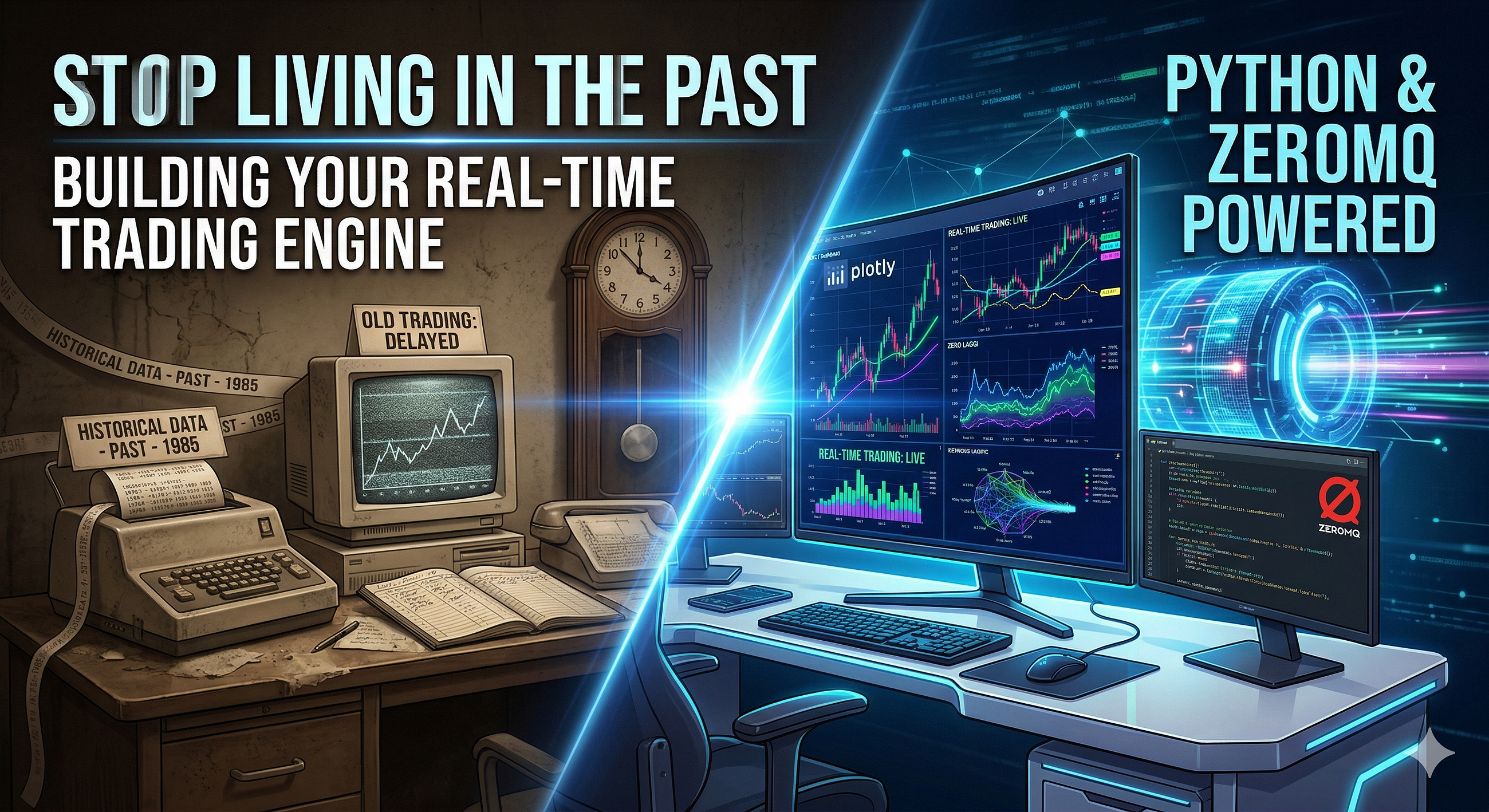 Stop Living in the Past: Building Your Real-Time Trading Engine with Python and ZeroMQ