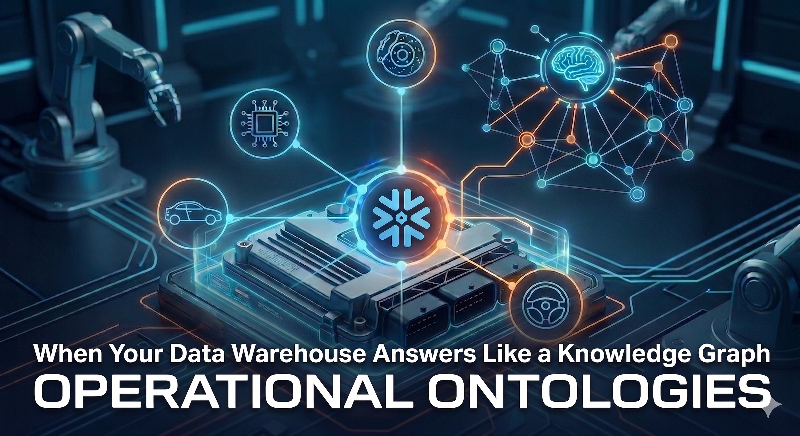 Operational Ontologies in Snowflake — When Your Data Warehouse Answers Like a Knowledge Graph ❄️