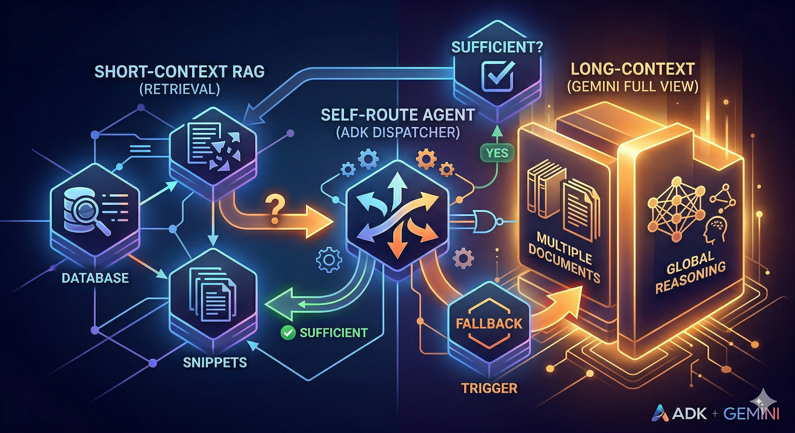 Beyond the Hype: Building “Self-Route” Architecture with Gemini and the Google ADK