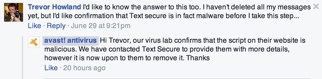 avast not picking up viruses