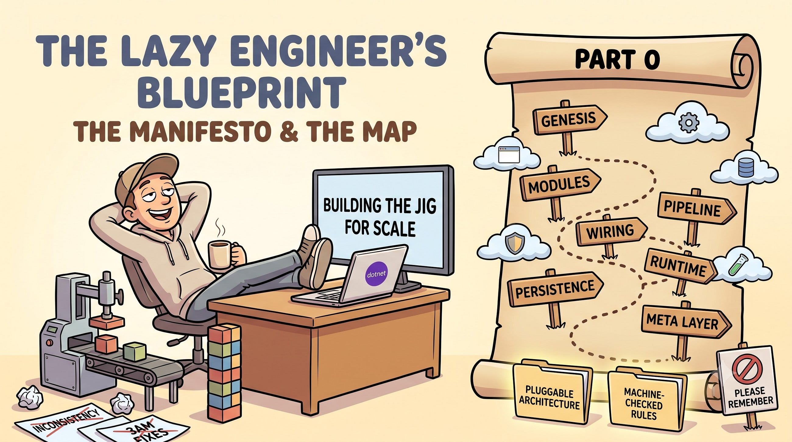The Lazy Engineer’s Blueprint