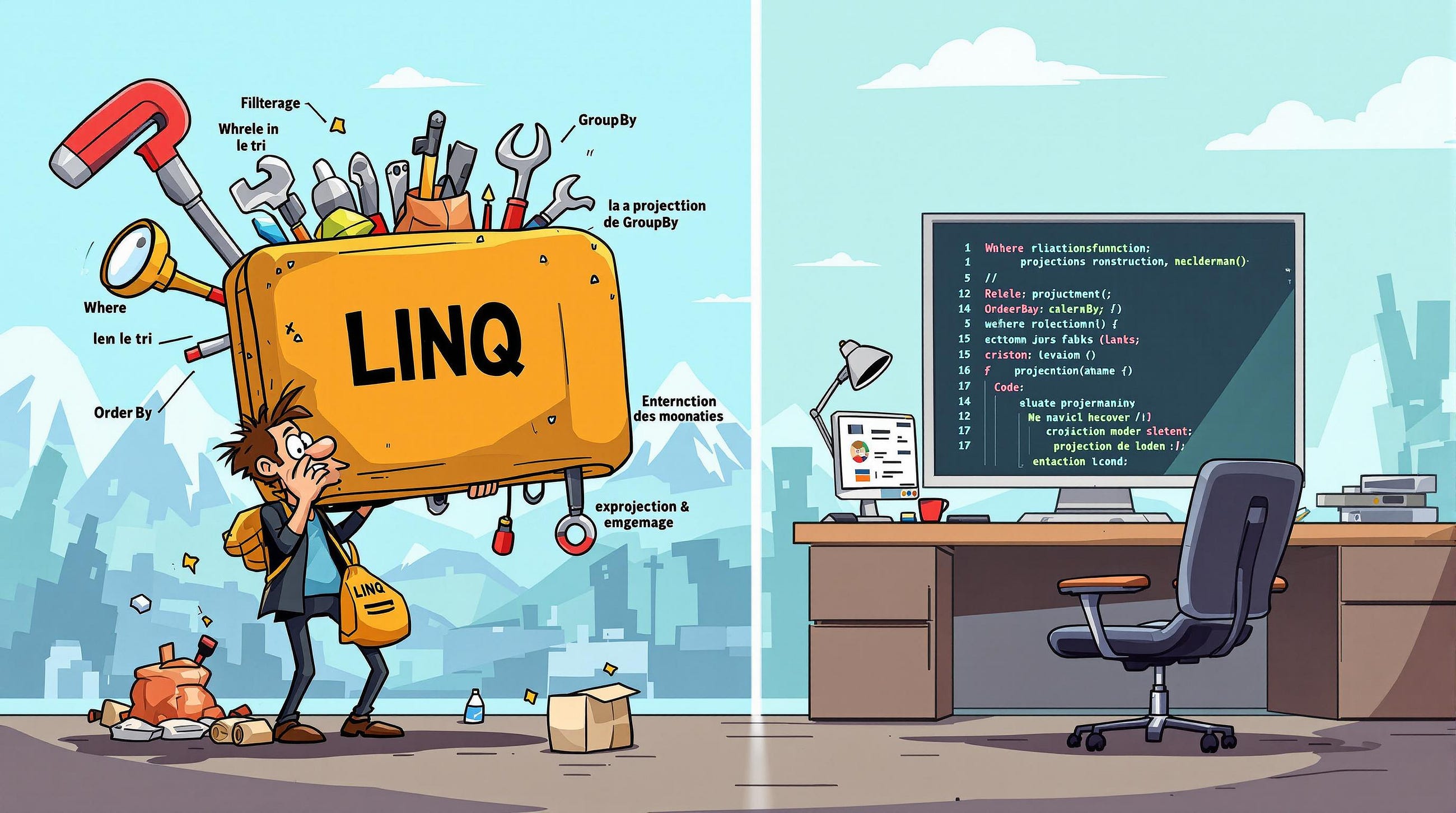 LINQ : Le couteau suisse du .NET qui va révolutionner ton code