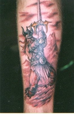 1034 Viking tattoo