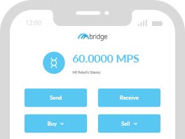 Bridge Wallet manage security tokens image