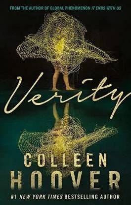 Verity Writtern By Colleen Hoover
