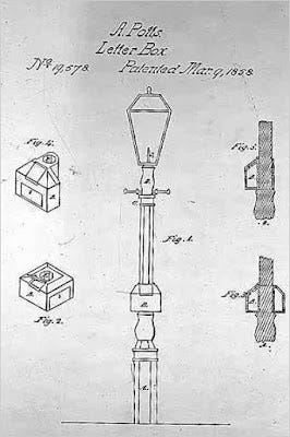 lamp post drop box design