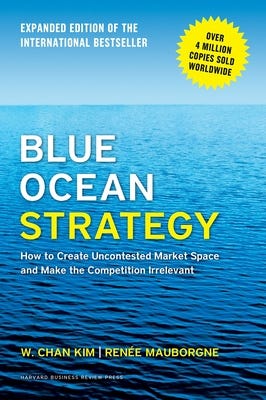 Cover from the book: Blue Ocean Strategy