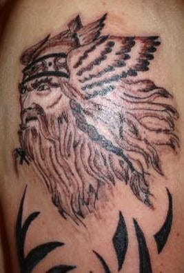 1027 Viking tattoo