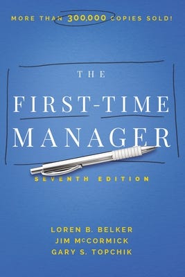 The First-Time Manager (First-Time Manager Series) E book