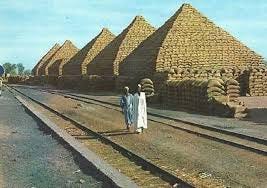 Groundnut pyramids in Kano;https://images.app.goo.gl/k5j1nFFDJdosHZ6k7