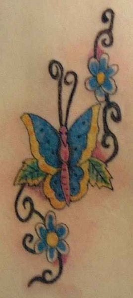 1025 butterfly tattoo