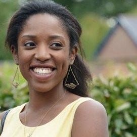 A picture of Ashanya Griffiths, the Portfolio Manager for Koreo’s employment programmes.