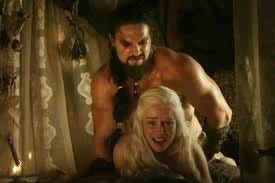 Daenerys Targaryen en Khal Drogo 