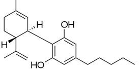 que es CBD estructura de molecula CBD de marihuana