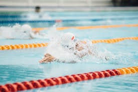 Breaststroke Swim with Gale