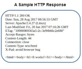 A Sample HTTP Response Message
