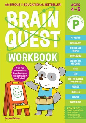 PDF Brain Quest Workbook: Pre-K Revised Edition (Brain Quest Workbooks) By Workman Publishing