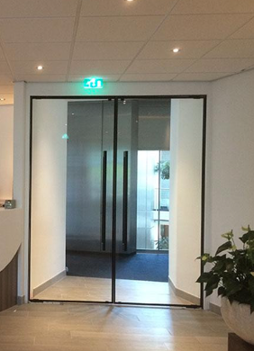 Frameless Glass Fire Rated Door