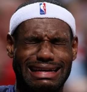 Lebron James Crying Face