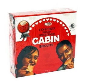 image of the new package of the oxford cabin biscuit