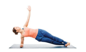 Yoga poses : Side Plank (Vasisthasana)