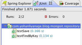MongoDB Integration Tests