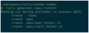 Instalação do RSpec