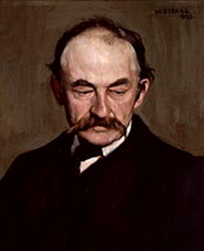 Portrait of Thomas Hardy; Novelist and Poet