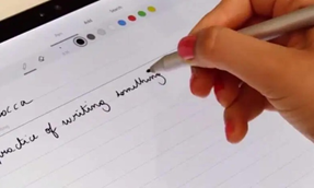 Handwriting Recognition interface