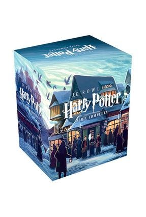 Box da saga Harry Potter publicado em 2016 pela editora Rocco