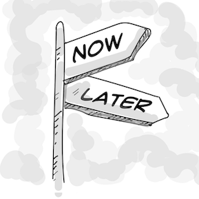 Prioritize — Figure out what needs to be done now vs later.