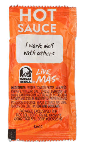 Image result for taco bell hot sauce packet